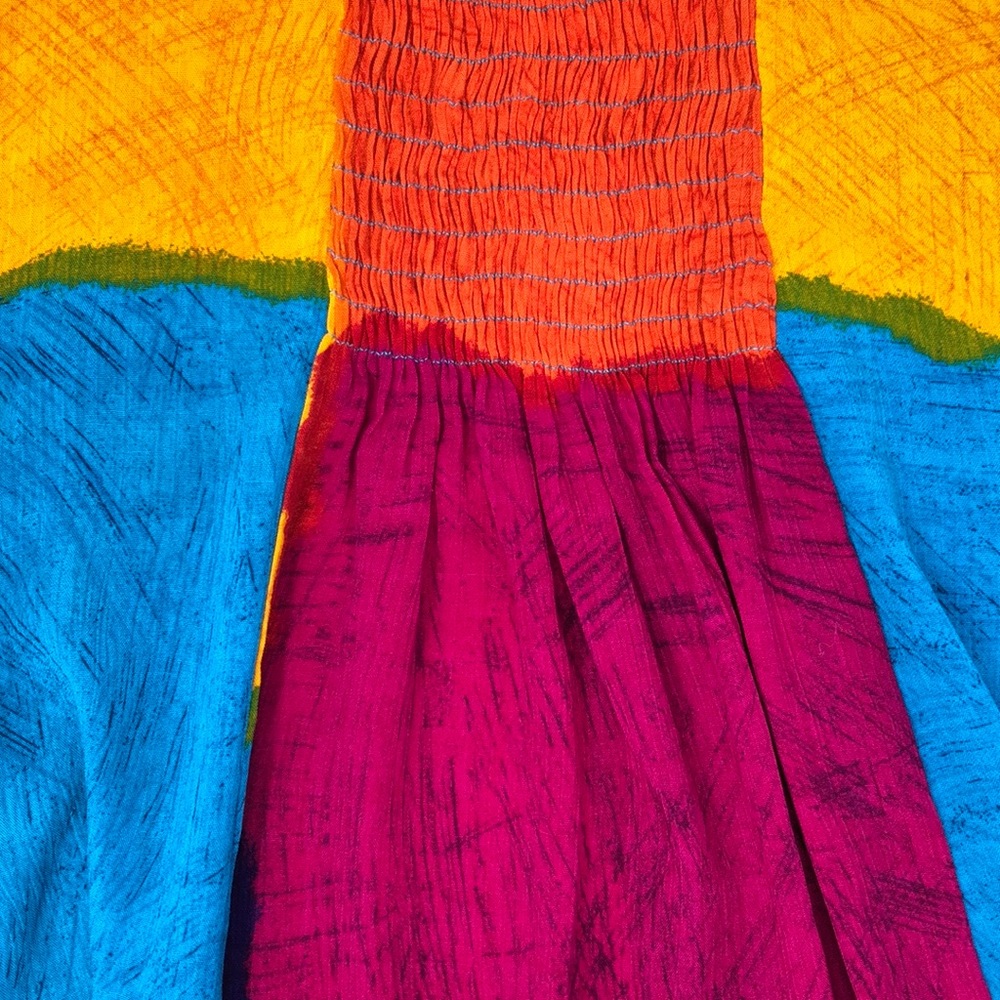 Colorful Mini Sun Dress - Picture 11 of 12